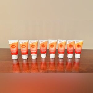 Lume Clean Tangerine Whole Body Deodorant Invisible Cream Travel 0.5 oz 8pk